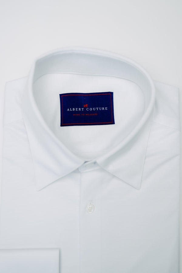 Men - White Long Sleeves Shirt